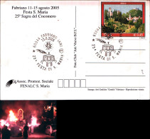 18608a) F.D.C FABRIANO 11-15- AGOSTO 2005 F.SANTA MARIA-25 SACRA DEL COCOMERO - FDC