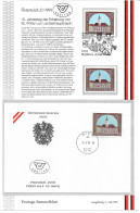 0102j: Österreich 1991, Landeshauptstadt St. Pölten: FDC, ** Und Gestempelt, Mit Erläuterungen - St. Pölten