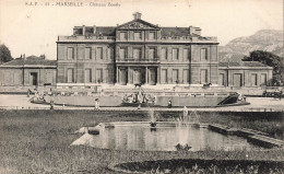 FRANCE - Marseille - Château Borely - Bassins Et Fontaine - Jardin - Carte Postale Ancienne - Château D'If, Frioul, Iles ...