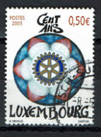 Luxembourg 2005 - YT 1619 - Rotary Club International - Used Stamps