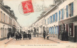 Claye * La Grande Rue Prise Du Bureau De Tabac Tabacs * Villageois - Claye Souilly