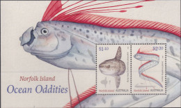 Norfolk Island 2020 Ocean Oddities M/S Mint Never Hinged - Norfolkinsel