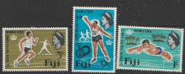 Fiji   1966  SG  356-8  South Pacific Games     Lightly Mounted Mint - Fiji (...-1970)