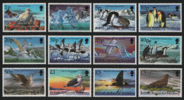 BAT / Brit. Antarktis 1998 - Mi-Nr. 276-287 ** - MNH - Vögel / Birds (III) - Unused Stamps