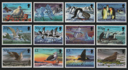 BAT / Brit. Antarktis 1998 - Mi-Nr. 276-287 ** - MNH - Vögel / Birds (III) - Ongebruikt