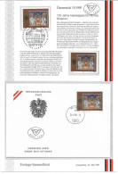 0102o: Österreich 1991, Kunst- Und Heeresgeschichtliches Museum: FDC, ** Und Gestempelt, Mit Erläuterungen - Museums