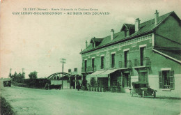 Sillery * La Route Nationale De Châlons Reims * Café LEROY DUCARDONNOY , AU BOIS DE ZOUAVES - Sillery