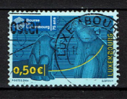 Luxembourg 2004 - YT 1602 - La Bourse De Luxembourg, 75 Jahre Börse In Luxemburg - Used Stamps