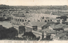 FRANCE - Nîmes - Vue Générale - L'Arène - ND Phot - Ruines - Carte Postale Ancienne - Nîmes