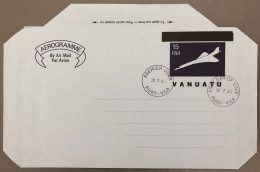 Vanuatu, Aérogramme FDC 30.7.1980 - Port-Vila - (B1416) - Vanuatu (1980-...)