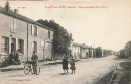 Sivry Sur Ante * La Rue Principale , Côté Ouest * Villageois - Autres & Non Classés