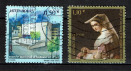 Luxembourg 2004 - YT 1596/1597 - Musée National D'Histoire Er D'Art - Art & History Museum - Used Stamps