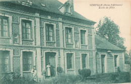 Yerville * Façade école Des Filles * Groupe Scolaire - Yerville