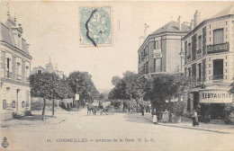 VAL D'OISE  95  CORMEILLES - AVENUE DE LA GARE  - Cormeilles En Parisis