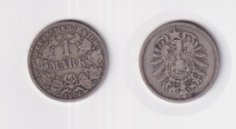 Silbermünze Kaiserreich 1 Mark 1876 A Jäger Nr. 9 /8 - Andere - Europa