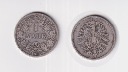 Silbermünze Kaiserreich 1 Mark 1876 A Jäger Nr. 9 /123 - Andere - Europa