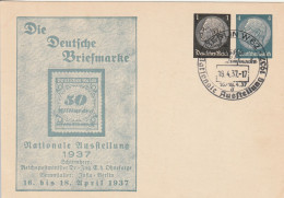 Allemagne Entier Postal Illustré Berlin 1937 - Enteros Postales Privados