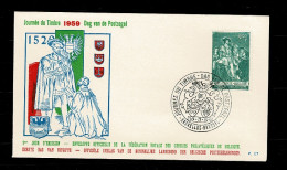 1959 1093 FDC (Bruxs/Brus) : Journée Du Timbre / Dag Van De Postzegel - 1951-1960