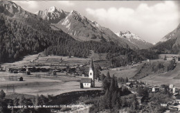 D9508) GROSSDORF B. KALS Mit Muntanitz - Osttirol - Kleine Kirche Im Vordergrund - Tolle Alte S/W FOTO AK - Kals