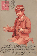 ENFANTS - Enfant  Qui Joue - Carte Postale Ancienne - Dibujos De Niños