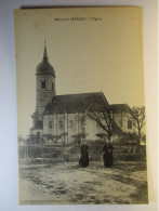 Carte Postale Neuilly L'Eveque (52) L'Eglise (Petit Format Non Circulée ) - Neuilly L'Eveque