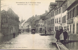 25 - Montbéliard (Doubs) - Inondation Du 8 Février 1910 - Rue Des Granges - Montbéliard