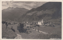 D9516) NEUSTIFT Im Stubaital - FOTO AK Von Weg über Wiese Auf Kirche U. Bauernhof Gesehen ALT ! 1929 - Neustift Im Stubaital