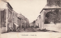 Dompaire * Grande Rue Du Village * Villageois - Dompaire