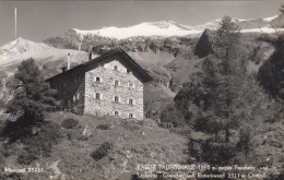 D9521) KALS - Kalser Tauernhaus Gegen Fruschnitz Und Laperwitz Gletscher U. Romariswand - Osttirol S/W FOTO AK - Kals