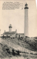 FRANCE - Berck Plage - Le Phare - Hauteur 35 Mètres - Trois Femmes Assises - Carte Postale Ancienne - Berck