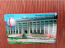 Phonecard Kazahstan -$ 20 House Used Rare - Kazajstán