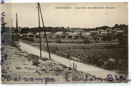 - Gréasque - ( B Du R. ), Guartier Des Maisons Neuves, Carte Rare, Non écrite, édit  Tardiveau, Tabacs, TTBE, Scans, - Sonstige & Ohne Zuordnung