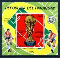Paraguay Block 206 Postfrisch Fußball WM 1974 #GB644 - Paraguay