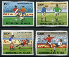 Niger 908-911 Postfrisch Fußball #GB663 - Niger (1960-...)