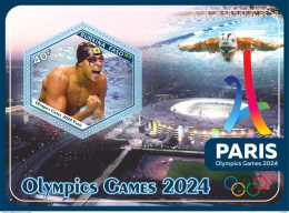 Olympische Spelen 2024 , Burkina Faso - Blok Postfris - Summer 2024: Paris