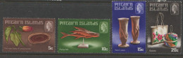 Pitcairn Islands  1968  SG  88-91  Handicrafts    Lightly Mounted Mint - Pitcairn Islands