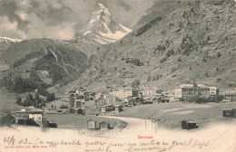 SUISSE - Panorama Sur Le Village De Zermatt - Carte Postale Ancienne - Zermatt