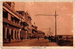 PC SINGAPORE, COLLYER QUAI, VINTAGE POSTCARD (b1740) - Singapour