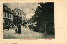 PC SURINAME ONDER DE AMANDELBOOMEN, VINTAGE POSTCARD (b413) - Suriname