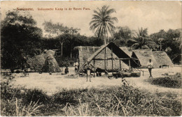 PC SURINAME INDIAANSCHE KAMP IN DE BOVEN PARA, USED, POSTCARD (b359) - Suriname