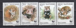 Bulgaria 1994 - WWF: European Hamster, Mi-Nr. 4124/27, MNH** - Ungebraucht