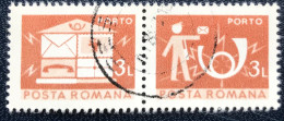 Romana - Roemenië - C14/53 - 1982 - (°)used - Michel 129 - Brievenbus & Postbode & Poshoorn - Impuestos