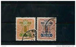 A06374)Japan 138 - 139 Gest. - Used Stamps