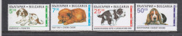 Bulgaria 1997 - Dogs, Mi-Nr. 4265/68, MNH** - Ungebraucht