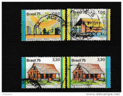 A07789)Brasilien 1475 + 1477 + 1480 + 1481 Gest. - Used Stamps