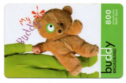 Nounours Ours Teddy Peluche Carte Prépayée Thaïlande Card  (J 964) - Thaïland