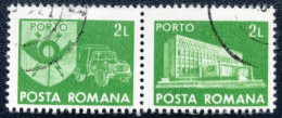 Romana - Roemenië - C14/53 - 1982 - (°)used - Michel 128 - Postkantoor & Postembleem & Postvoertuig - Postage Due