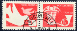 Romana - Roemenië - C14/53 - 1982 - (°)used - Michel 127 - Postduiven & Mercurius & Posthoorn - BUCURESTI - Portomarken