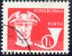 Romana - Roemenië - C14/53 - 1982 - (°)used - Michel 127 - Mercurius & Postoorn - Segnatasse
