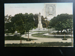 CHINE            MACAO            PUBLIC GARDEN OF MACAU - Macao